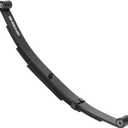 Trailer Leaf Spring 4 Leaf Double Eye 1750 lbs Cap for 3500 lbs Axle Suspension 25-1/4" Length Fits for SW4B