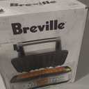 Breville BWM640XL Smart 4-Slice Waffle Maker, Silver