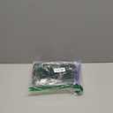 Monogrammed Towels Fingertip, Personalized Gift, 11 x 18 Inches  Set of 2 White Embroidered Towel  Extra Absorbent 100% Cotton  Soft Velour Finish  For Bathroom/ Kitchen/ Spa  Initial G (Black)