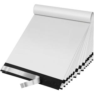 500Pcs Poly Mailers 10x13Inch Adhesive Sealing Shipping Envelopes Mailing Envelopes for Clothing, Mailing Bags for clothing, books and accessories, Waterproof.