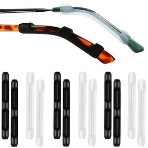 OnlyBP® 4x Silicone Glasses Ear Cushion - Eye Glasses Ear Grippers - Nose Pads for Glasses Anti Slip - Glasses Nose Grips Non Slip - Side Shields for Glasses - Eyeglass Nose Pads Anti Slip