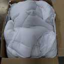 CHOKIT Full Mattress Topper, Extra Thick Pillow Top Mattress Pad for Back Pain Relief, Cooling Bed Topper Mattress Cover with 8-21 Inch Deep Pocket (White)