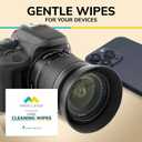 Mindful Design Lens Cleaning Wipes for Eyeglasses, 210ct - Individually Wrapped, Eye Glass Cleaning, Lens Wipes for Glasses/Sunglasses, Packaging May Vary