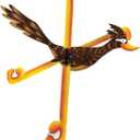 Whirligig Spinner Road Runner 29"  Lively Wildlife-Themed Design, Weather-Resistant Outdoor Decor, Durable & Lightweight for Patios, Yards, and Gardens - Eye-Catching Wind Spinner