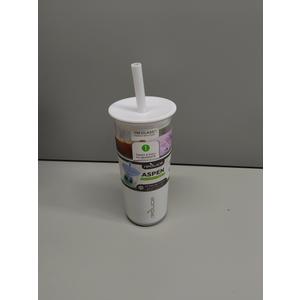 DI Reduce 20 oz Aspen Glass Tumbler White
