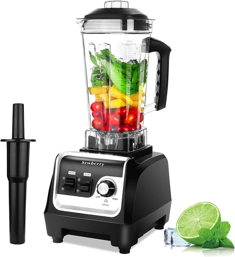 Blender Professional Countertop Blender, 2200W High Speed Commercial Blender for Shakes and Smoothies with 70Oz BPA Free Container, Smoothie Maker for Crushing Ice, Frozen Dessert, and Nuts etc.