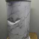 Ubbi Steel Diaper Pail, Odor Locking, No Special Bag Required, Award-Winning, Registry Must-Have, Marble