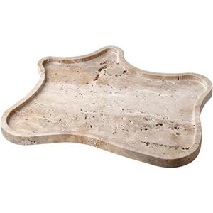 Travertine Tray Vanity Trays for Bathroom, Decorative Trays for Table Coffee Kitchen Home DecorSmall