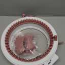 SENTRO 48 Needles Knitting Machine with Electric Adapter, Smart Weaving Loom Round Spinning Crochet Knitting Machines with Row Counter and Crank Handle Adapter Hex Steel Bit for Automatic Knit