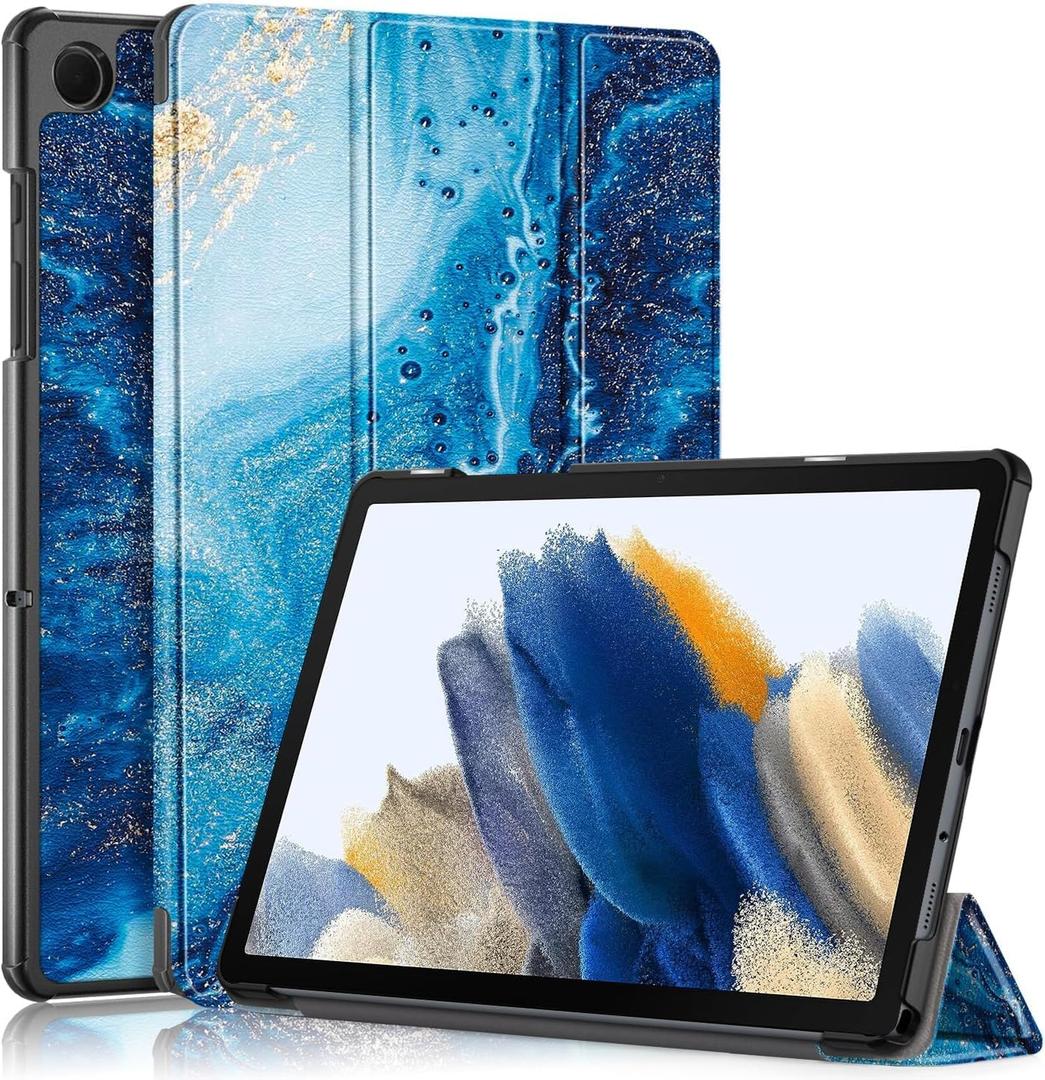Gylint Folio Case for Samsung Tab A11 2025 & Tab A9 2023 8.7 Inch Sea Wave