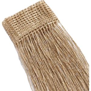 Door Curtains, Glittering Silver Wire Curtains, Silver Wire encrypted Hanging Curtains, Living Room partition (1 Piece)