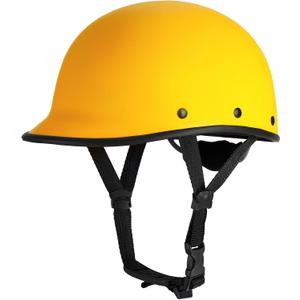 Reevas Adult Whitewater Kayaking Rafting SUP Surfing Waterskiing Helmet (Medium, Chrome Yellow)