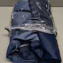 HOMEIDEAS Navy Blue Ombre Blackout Curtains 52 X 84 Inch Length Gradient Room Darkening Thermal Insulated Energy Saving Grommet 2 Panels Window Drapes for Living Room, Bedroom