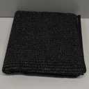 BEQHAUSE Dirt Trapper Door Mat 24" x 36", Non-Slip Washable Doormats Entrance Mat, Dirt Resistant and Absorbent Welcome Mat, Low Profile Floor Mats for Front Back Door and Entryway, Black