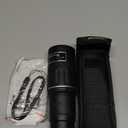 Pankoo 16X52 Monocular Telescope, 2025 High Power Prism Compact Monoculars for Adults Kids, HD Monocular Scope for Bird Watching Hiking Concert Travelling, D-Black