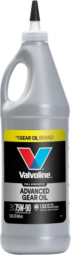 Valvoline Advanced Full Synthetic 75W-90 Gear Oil 1 QT