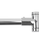 36 in. to 61 in. Curved Shower Rod (Chrome Finish)