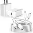 10FT Fast iPad Charger, iPad Pro Charger Cord [2Pack] 10FT USBC to USB C Cable iPad Cord 20W USB C Charger iPad Charging Block for iPad 10,iPad Mini 6,iPad Air 5/4,iPad Pro 12.9/11 inch 2020/2021/2022
