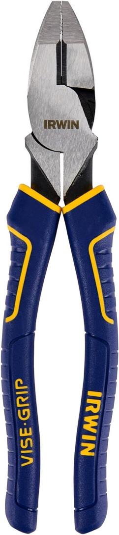 IRWIN VISE-GRIP North American Lineman's Pliers, 9-1/2", 2078209