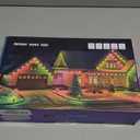 60ft Smart Permanent Outdoor Lights, 30 RGB LED Light Bulbs with APP/Remote Control, IP67 Waterproof Eave Lights for House Roof Garden Christmas Decor