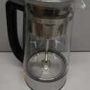 KIDISLE 10-Cup Electric Percolator Coffee Pot, Glass Percolator Coffee Maker with Borosilicate Carafe, Stainless Steel Filter Basket, 1000W