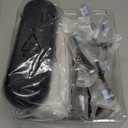 Aquasonic Duo - Dual Handle Ultra Whitening 40,000 VPM Wireless Charging Electric ToothBrushes - 3 Modes with Smart Timers - 10 Dupont Brush Heads & 2 Travel Cases Included