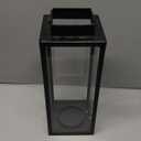 Decorative Lanterns with Solar Candles 12in