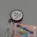 Beetles 3D Gel Nail Art Kit-Crystal Orb 3D Nail Art Clear 1 Oz 5 In 1 Non-Sticky Hand Sculpting Building for Beginner DIY Salon at Home,Clear Solid Builder Nail Gel, UV & LED Lamp Cured Needed