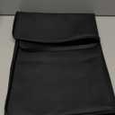 Washer and Dryer Covers, 27 x 27" Washer and Dryer Top Protector Non-slip Washing Machine Cover Silicone Rubber Mat Support Heat Washer Dryer Top Covers for Laundry Kitchen Home (1PC Black)