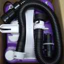 4-in-1 Electric Balloon Pump for All Balloons, Inflatables, and Sports Balls, Triple Inflating Ports for Latex Foil 260q Mylar Balloon, Inflator Deflator for Air Beds Pool Floats Yoga Balls (Purple)