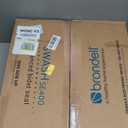 Brondell SE400-EW Swash SE400 Electric Bidet Toilet Seat With Heated Seat, Oscillating Stainless Steel Nozzle, Warm Air Dryer, Night Light, Gentle Close Lid, White Side Arm Control, Elongated