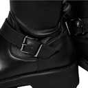 Blondo Women's Verona Waterproof Comfortable Knee-High Boot, Black Stretch, 7