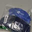 AiricePac Wisdom Teeth Ice Pack Head Wrap, Face Ice Pack for Jaw Oral Surgery Pain Relief for TMJ, Teeth Removed, 4 Cold Therapy Gel Packs Reusable, Blue