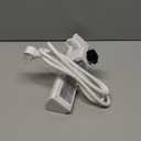 Jgstkcity Desk Clamp Power Strip,45W Fast Charging Station,4 USB-C,4 USB-A,Desk Mount Surge Protector,1875W Extension Cord with Multiple Outlets,ETL Listed,for Home Office Dorm Room,White,6 FT