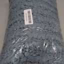 Smiry Bathroom Rugs Mat 36x24, Extra Soft Absorbent Chenille Bath Rugs, Non Slip Rubber Backing Machine Washable Quick Dry Bath Mats for Bathroom Floor, Tub, Shower, Home Accessories, Grayish Blue