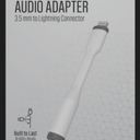 ACOUSTIC Rugged Audio Adapter 3.5 mm to Lightning Connector
