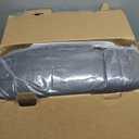 L LOVSOUL Goose Feather Down Fiber Comforter King Size, 100% Organic Cotton Fabric Duvet Insert,1200TC,750+Fill Power, Hotel Collection, All Season Grey Bedding Comforters with 8 Tabs