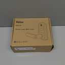 Veise VE019 Fingerprint Smart Lever Lock - APP Control, Keypad Door Lock with Handle, Keyless Entry for Front Door and Bedroom, Electronic Digital Knob, Remote Grant, IP55 Weatherproof, Satin Nickel