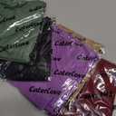 Caterlove Women's Seamless Underwear No Show Stretch Bikini Panties Silky Invisible Hipster 6 Pack, XS 