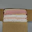 Organic Burp Cloths Baby Boy, Girl - 6-Pack Large Cotton Burping Cloths for Babies, Spit Up Rags, Super Absorbent, Ultra Soft Newborn Rag, Gender Neutral, Machine Washable, Durable(Butterflies)