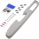926-740 Front Left Driver Side Armrest Repair Kit Fit for Chevy Silverado Suburban Tahoe Avalanche For GMC Sierra Yukon 2010-2014 Door Panel with Release Handle Above Armrest 27In - Gray -GM# 84127281