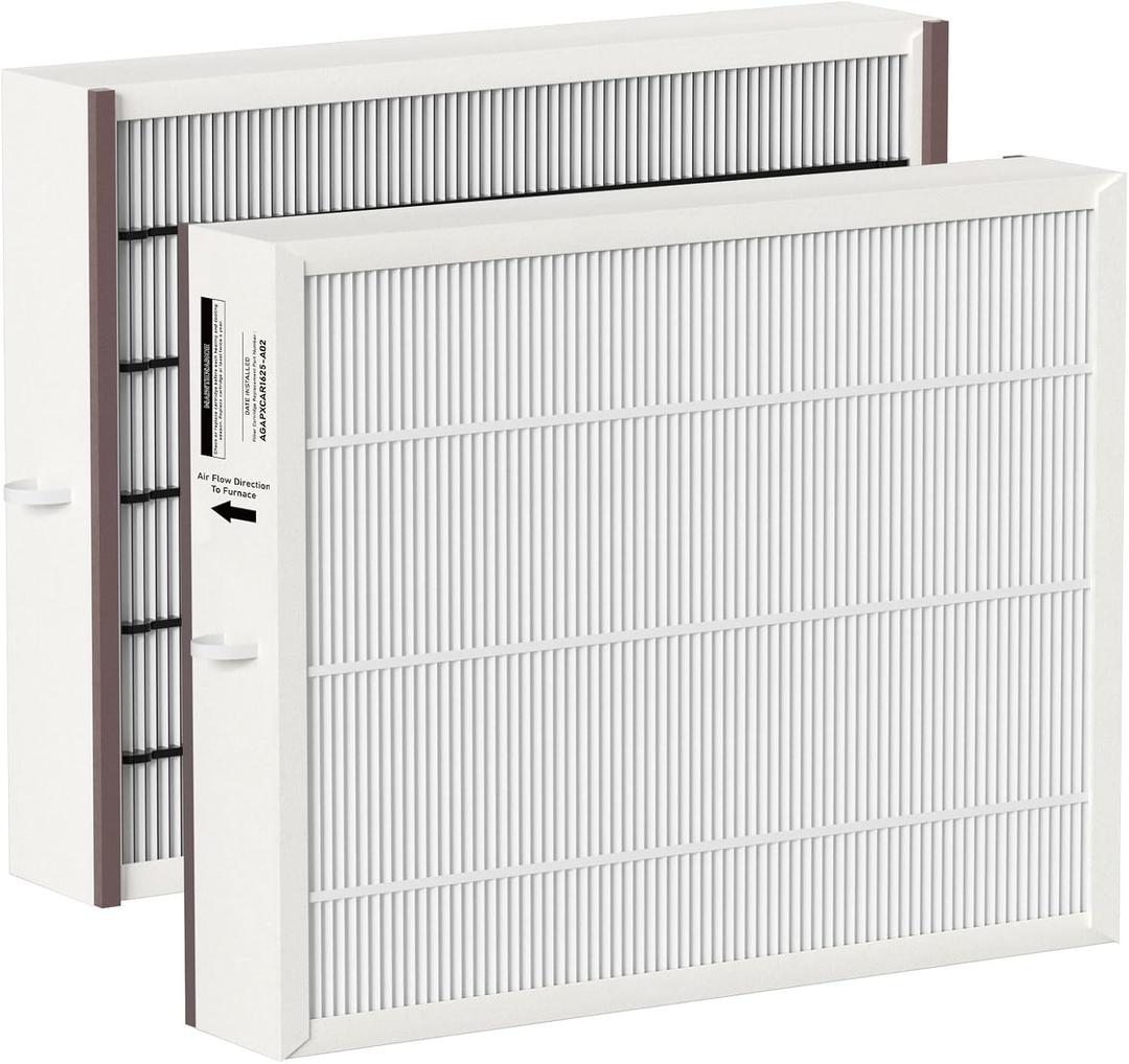 PGAPXCAR1625-A02 MERV-16 Furance Air Filter Replacement Compatible with Bryant/Carrier AGAPXCAR1625-A02 PGAPAXX1625, 16x25x3 Inches PGAPXCAR1625 Filter, Pack of 2