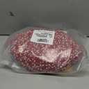 Sneaky Santa Lidded Crock Basket - Red 10x10x6