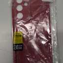 Puxicu Slim Case for Samsung Galaxy S24 FE, Enhanced Camera Protection, Shockproof Skin-Friendly Touch Soft Case Cover for Samsung Galaxy S24 FE Phone, Wine