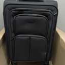 LOVEVOOK Carry On Luggage 22x14x9 Airline Approved, 22 Inch Softside Suitcases with Spinner Wheels, Lightweight Carry-on Suitcase with TSA Lock for Women Men, Large Luggage for Travel Business Trip
