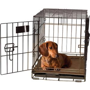 K&H Pet Products Self-Warming Crate Pad Mocha Small 20 X 25 Inches