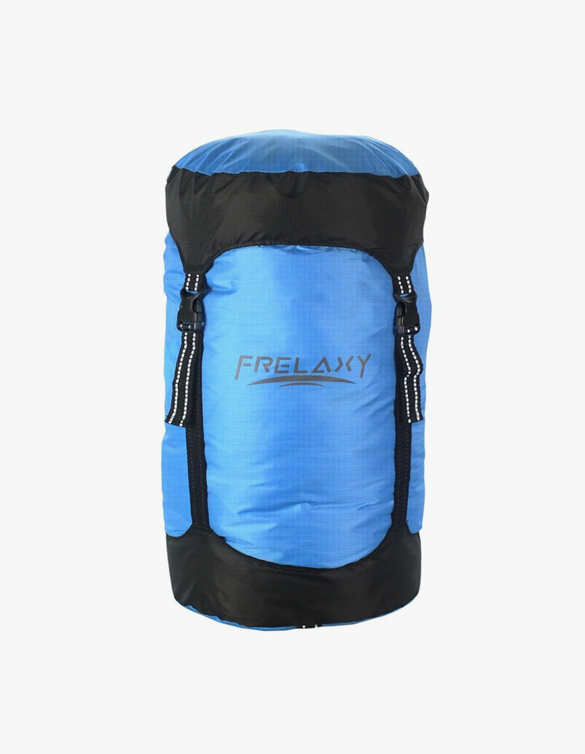 Frelaxy Compression Sack, 40% More Storage! 11L/18L/30L/45L/52L Compression Stuff Sack, Water-Resistant & Ultralight Sleeping Bag Stuff Sack - Space Saving Gear for Camping, Hiking XXL
