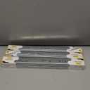 18 inch Ball Bearing Drawer Slides 6 Pairs (12pcs) - 100LB Capacity, Full Extension Side Mount Slides for Kitchen Cabinets, Wardrobes, Office Furniture (Silver 18inch)