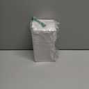 20 oz Stainless Steel Vacuum Insulated Tumbler with double-wall, lid, straw, and straw brush suitable mug for travel, coffee, juice, or water. (White)