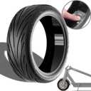 10 Inch Tire, 10x2.5 60/70-6.5 Vacuum Outer Tire for Segway Ninebot Max G30P G30LP Electric Scooter, Original Tubeless Tyre, Built-in Self-repair Glue, fit for VOLPAM SP01, Hiboy S2 MAX